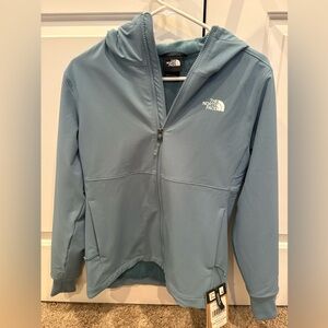 The North Face Women's Shelbe Raschel Hoodie Algae Blue